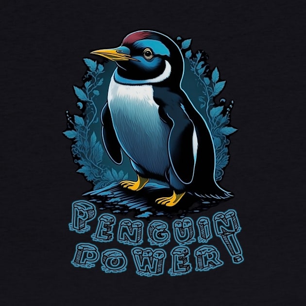 Penguin power! by ElArrogante